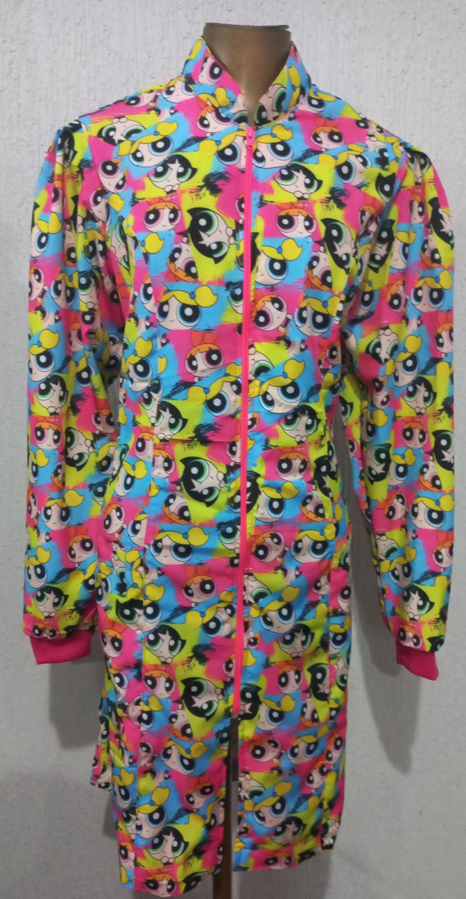 Jaleco Temático – Meninas Superpoderosas